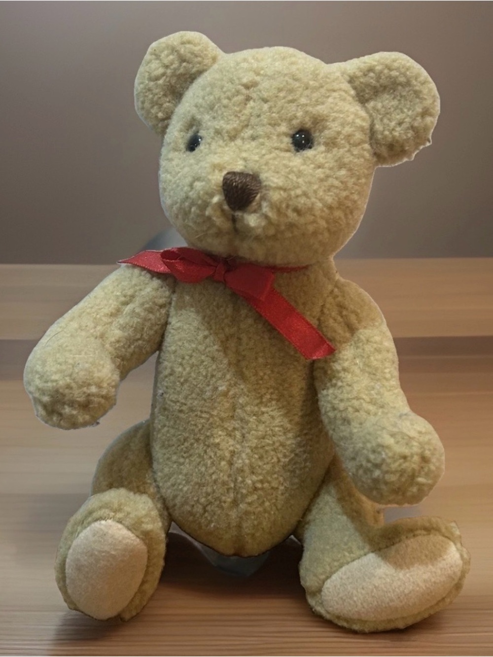 Vintage Gotta Getta Gund Jointed 1993 Stuffed Plush Animal 9" T. Bear Teddy